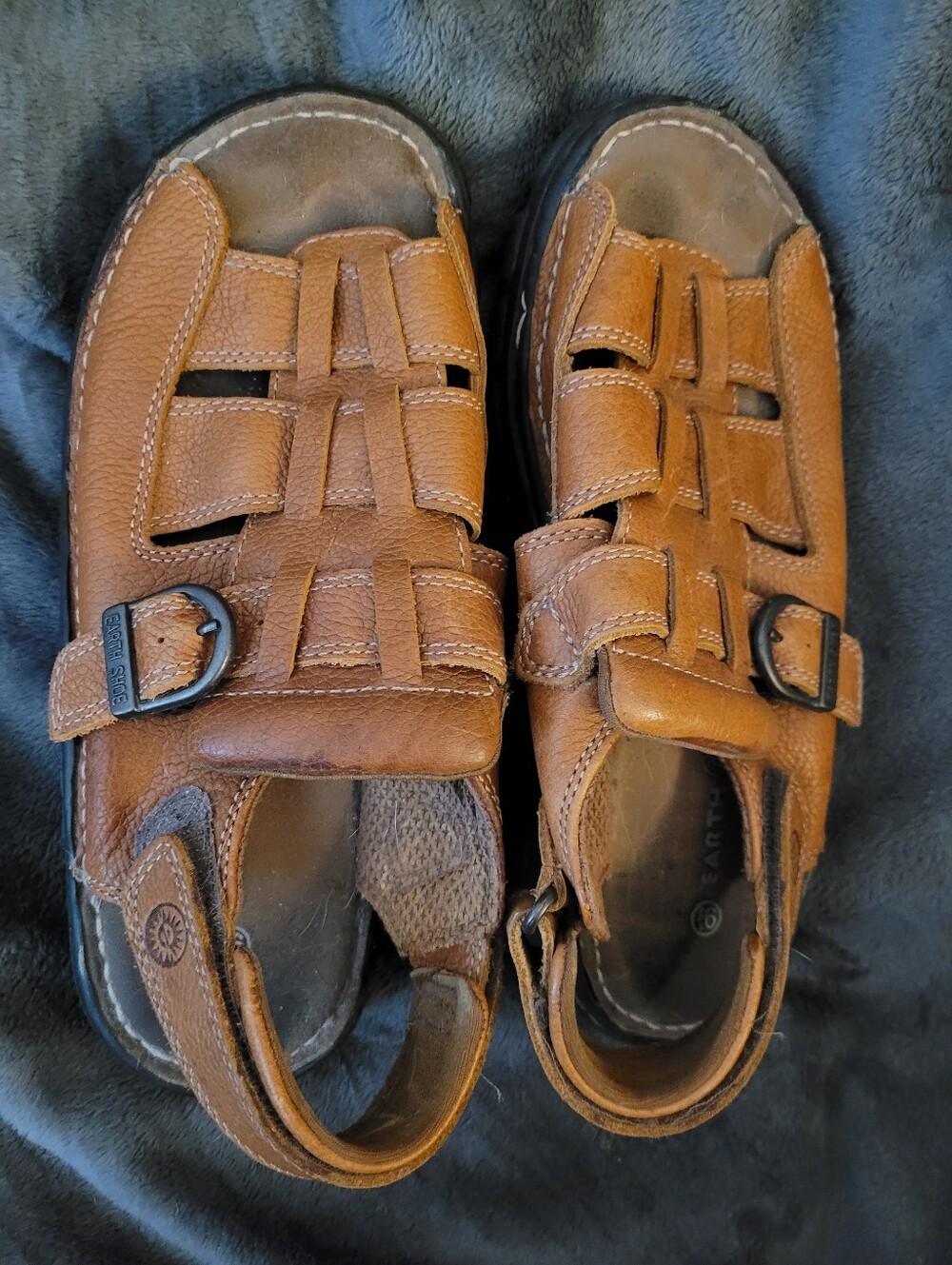 Men's Brown Leather Sandals